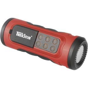 MP3 Player cu lanterna Trekstor, 2 GB, Roșu