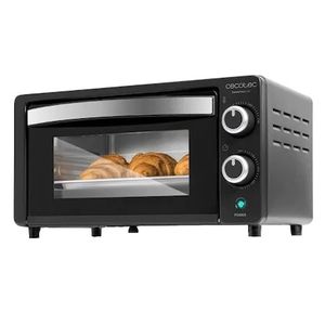 Cuptor electric Cecotec Bake & Toast 450 2202, 1000W, Capacitate 10 l, Timer, Reglare temperatura, Negru