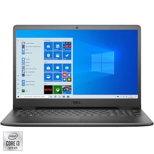Laptop Dell Vostro 3501 cu procesor Intel Core i3-1005G1, 15.6", HD, 4GB RAM, 256GB SSD, Intel UHD Graphics, Windows 10 Pro, Black
