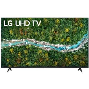 Televizor LG 55UP77003LB, 139 cm, Smart, 4K Ultra HD, LED, Clasa G, Negru