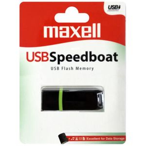 Memorie USB MAXELL SPEEDBOAT, USB 2.0, 8GB, Negru