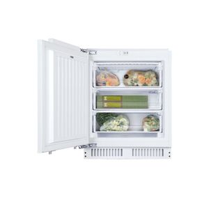 Congelator incorporabil HOOVER HBOU 822 NE, Capacitate 95 l, 3 sertare, Temperatura ajustabila, Usa reversibila, H 82 cm
