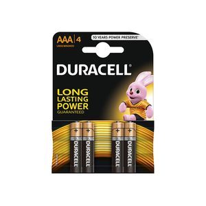Baterii Duracel Alkaline LR3, AAA, 4buc