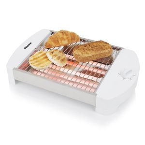 Prajitor de paine Tristar BR-2400, 400W, 5 nivele rumenire, 230 V, tava firmituri detasabila, alb