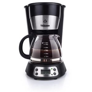 Filtru de cafea Tristar CM-1235, 700 W, 0,75 l, Panou de control digital, Timer, Functie de mentinere la cald, Negru