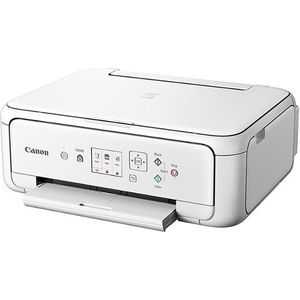 Multifunctional inkjet color Canon Pixma TS5151 white, dimensiune A4 (Printare, Copiere, Scanare), viteza 13ipm alb-negru, 6.8ipm color, rezoluti...