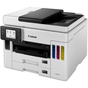 Multifunctional inkjet color CISS Canon Maxify GX7040, ( Print, Copy,Scan, Fax, Cloud), dimensiune A4 , duplex printare, ADF, viteza 24 ppm alb-n...
